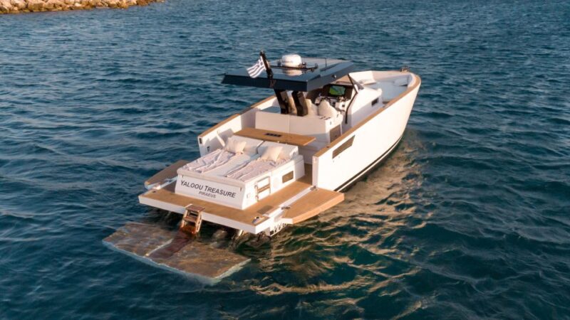 Mykonos: South Coast Private Yacht Trip W/ Snacks & Snorkel - Serene Karapeti Beach