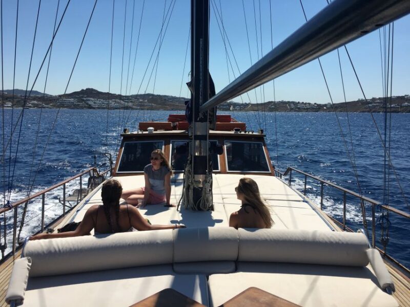 Mykonos: Sunset Boat Cruise With Light Dinner & Drinks - Exploring Mykonos Beaches