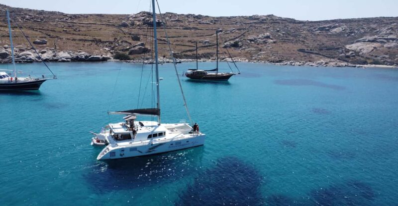 Mykonos: Sunset Boho Experience Catamaran Cruise - Key Points