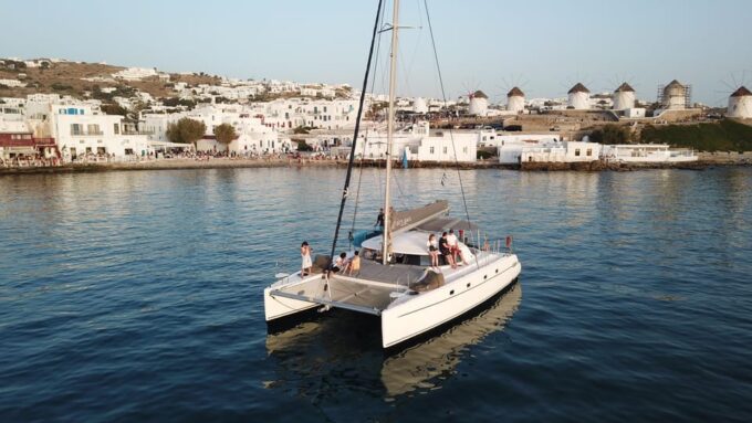 Mykonos Sunset Catamaran Cruise With Transfer - Frequently Asked Questions