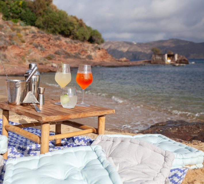 Mykonos: Sunset Cocktail Making Class on a Secluded Beach - Highlights of the Class