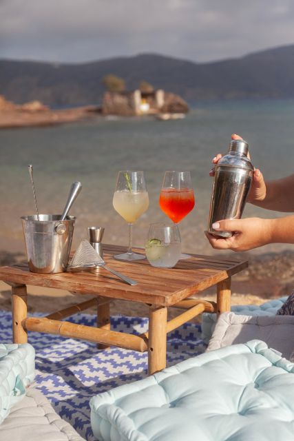Mykonos: Sunset Cocktail Making Class on a Secluded Beach - Cocktail-Making Techniques