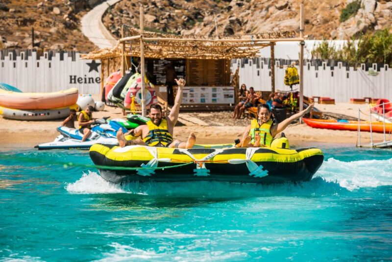 Mykonos: Super Paradise Beach Watersport Activities - Group Size and Availability