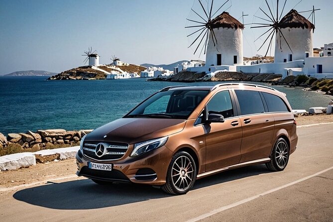 Mykonos Transfer: Airport - Port (Arrivals - Departures) to Hotel - Pickup and Drop-off