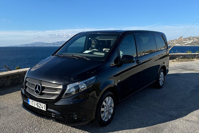 Mykonos Transfer - Identification of Vehicle and Pickup/Drop-off