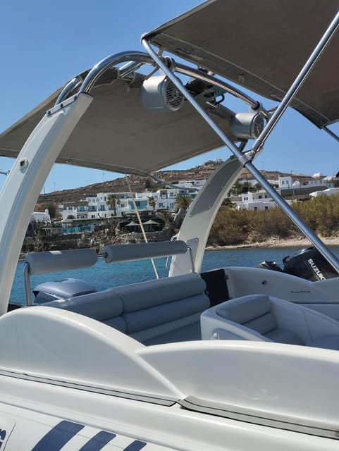 Mykonos:Private Cruise Along the Celebrated South Coast - Skipper and Service