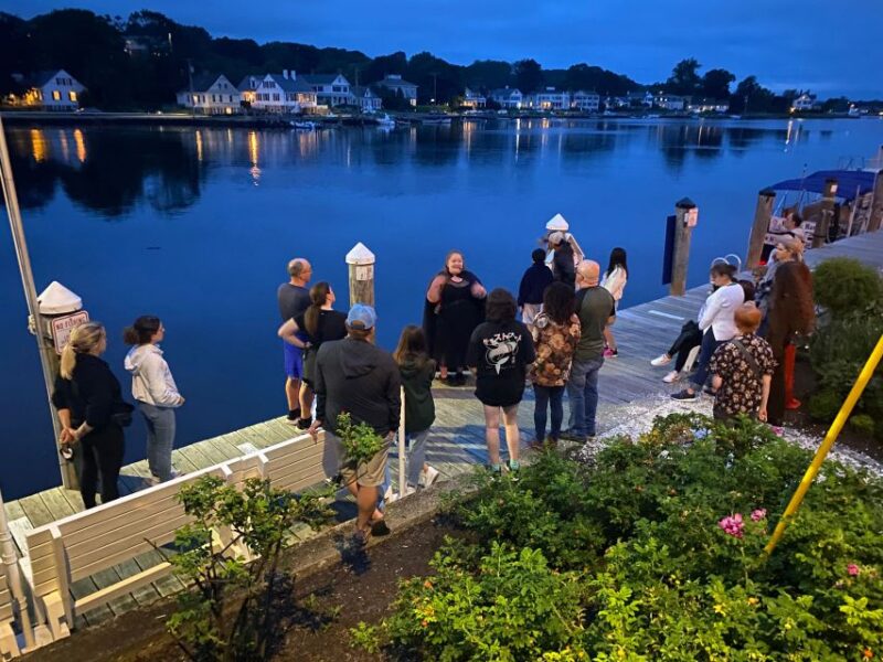 Mystic: Guided Ghost Tour of Downtown Mystic at Night - Key Points