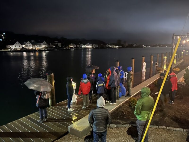 Mystic: Guided Ghost Tour of Downtown Mystic at Night - Meeting Information