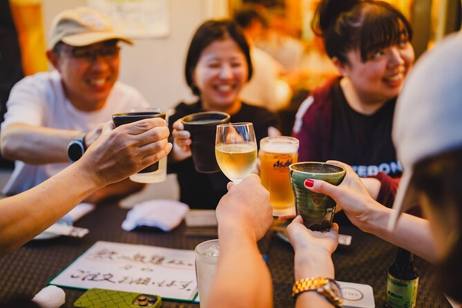 Nagoya 3-Hour Barhopping Private Tour - Inclusions