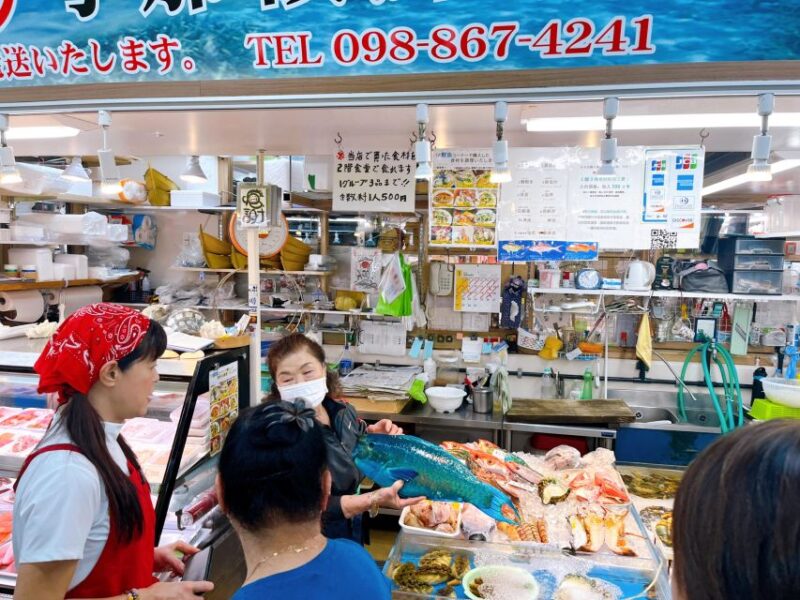 Naha Makishi Public Market: Sushi Making Experience - Savoring the Homemade Sushi