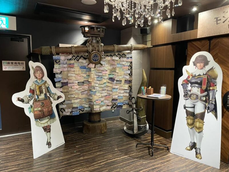 Namba, Osaka: Monster Hunter Collaboration Café Experience - The Monster Hunter Experience