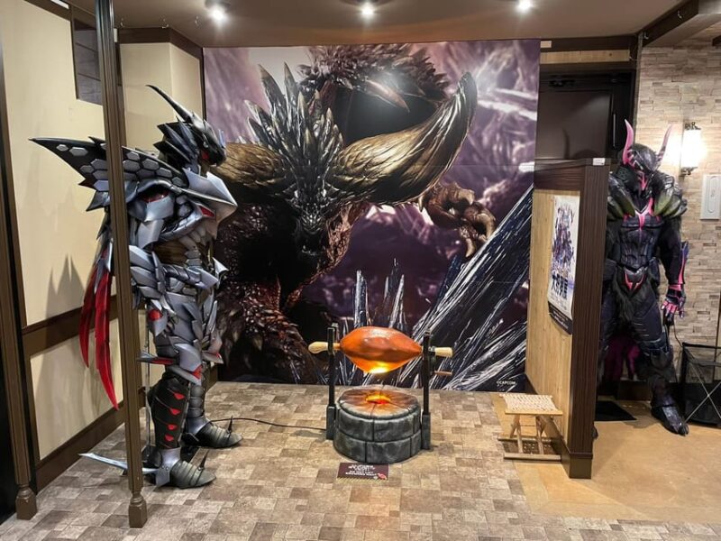 Namba, Osaka: Monster Hunter Collaboration Café Experience - Drink Menu Highlights