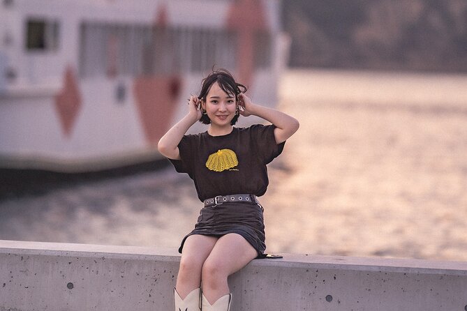 Naoshima Sunset Photo - Miyanoura Port Location Information