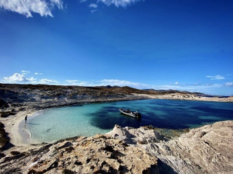 Naousa: Private Boat Cruise to Antiparos Island - Captivating Underwater Landscape