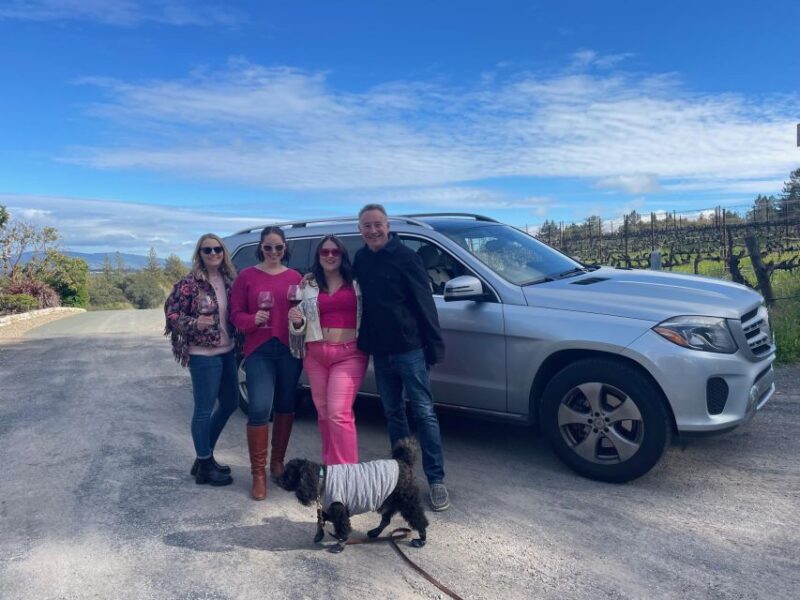 Napa/Sonoma: Full-Day Private Wine Tour for up to 14 Guests - Accessibility and Group Size