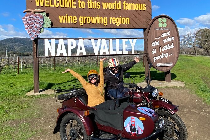Napa Valley Classic Sidecar Wine Tours - Key Points