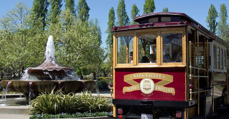 Napa Valley: Wine Tasting Tour by Open Air Trolley & Lunch - Itinerary and Experience