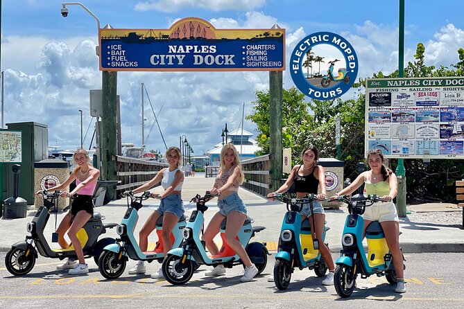 Naples Electric Moped Tour - Meeting and Pickup