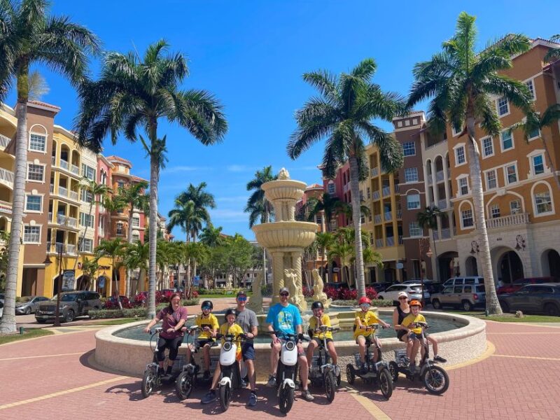 Naples Florida: Downtown Electric Moped Tour - Tour Experience