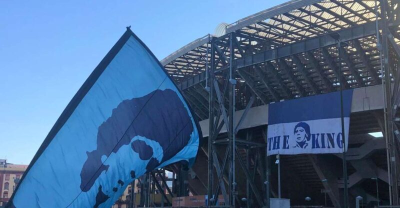 Naples: Maradona Stadium Guided Exterior Walking Tour - Key Points