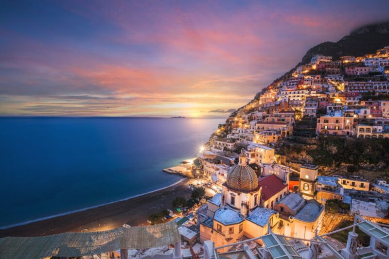Naples: Private Sunset Tour to Positano With Dinner - Experience Highlights