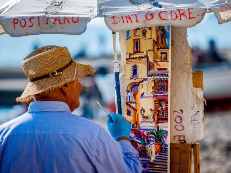 Naples: Private Sunset Tour to Positano With Dinner - Pickup and Dropoff