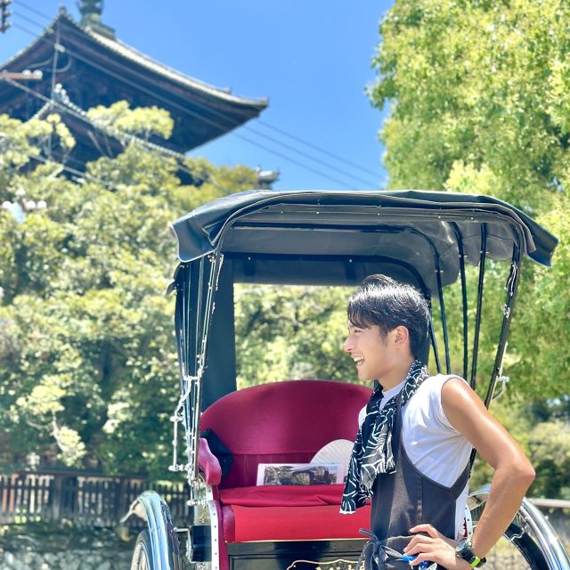 Nara: Cultural Heritage Tour by Rickshaw - Enchanting Deer Feeding Experience