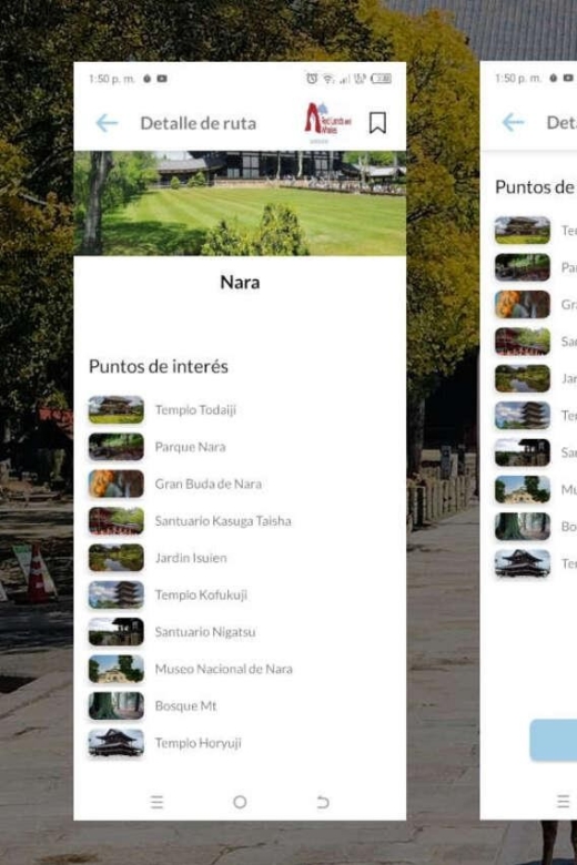 Nara Self-Guided App With Multi-Language Audio Guide - Multilingual Audio Guide Features