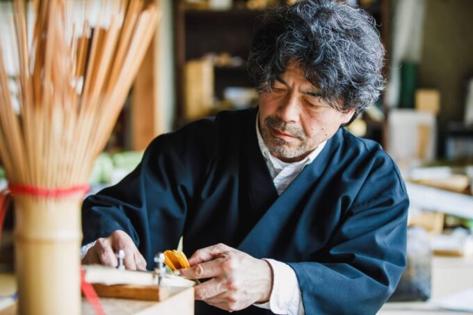 Nara: Visit a Tea Whisk Maker & Join the Unique Tea Ceremony - Tea Whisk Making Process