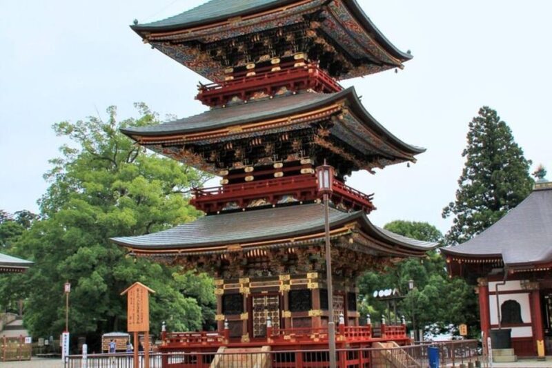 Narita Shinshoji Temple and Sakura Samurai Residences by Car - Experience Highlights