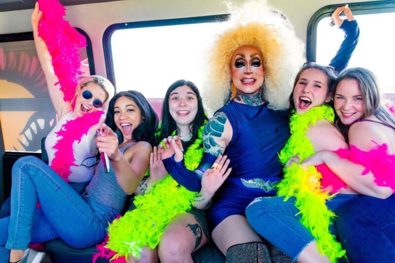 Nashville: Drag Queen Party Bus Tour With Games & Drag Show - Party Bus Features