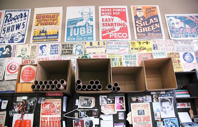 Nashville Hatch Show Guided Letterpress Tour With Souvenir Poster - Key Points