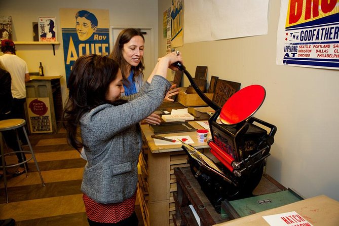 Nashville Hatch Show Guided Letterpress Tour With Souvenir Poster - Whats Included in the Tour