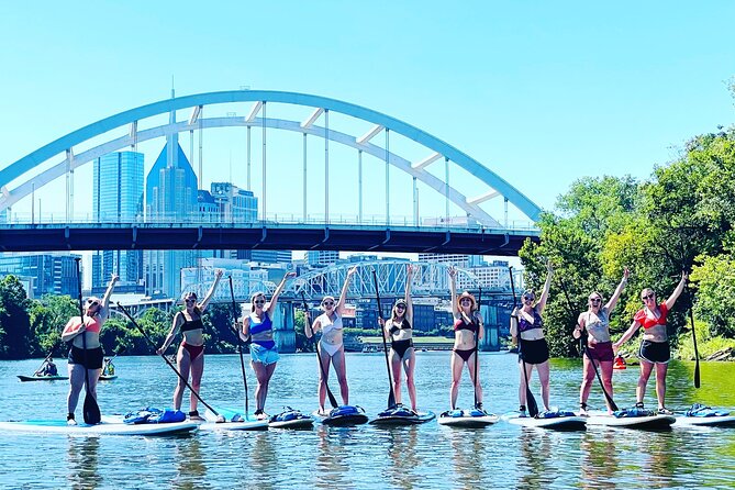 Nashville Paddleboard Adventures - Paddleboarding Through Downtown Nashville