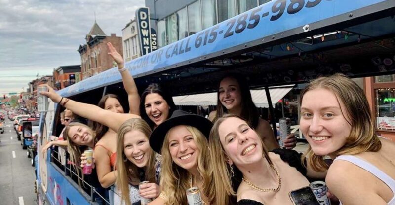 Nashville: Party Bus With DJ and Bar - Beverage Options