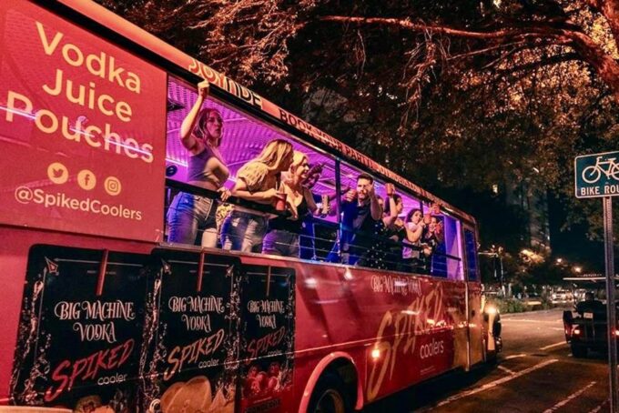 Nashville: Party Bus With DJ and Bar - Group Requirements