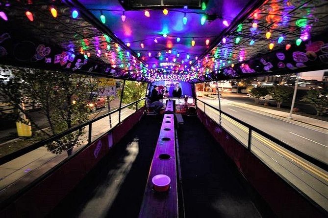 Nashville Public Party Bus With Bartender and DJ - Traveling Through Downtown Nashville
