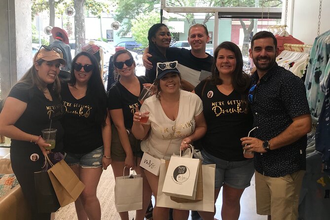 Nashville Sip & Shop Walking Tour With Cocktail, Wine, and Fries - Enjoying Alcoholic Beverages