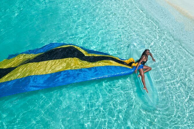 Nassau Clear Kayak Drone Photoshoot- Floating Dress - The Photos and Value