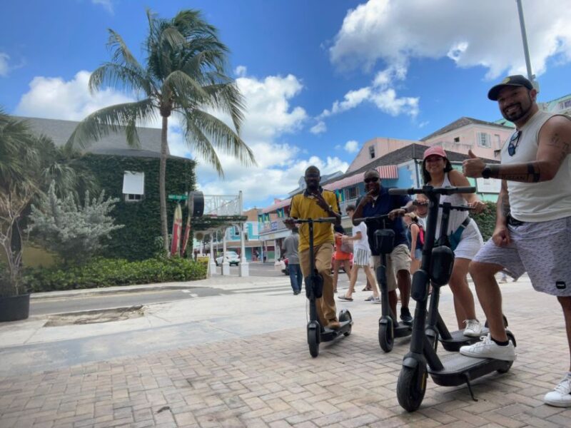 Nassau: E-Scooter Tour With Food Tasting and Local Drinks - Important Information