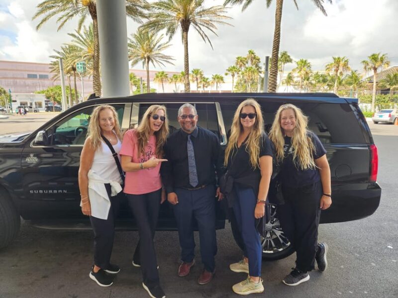 Nassau:Transfer From Airport Luxury Escalade Private One Way - Reservation Process