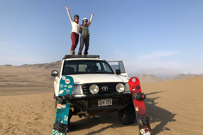 National Park Lomas De Ancón Sandboarding / Sledding and Off-Road - Navigating the Dunes