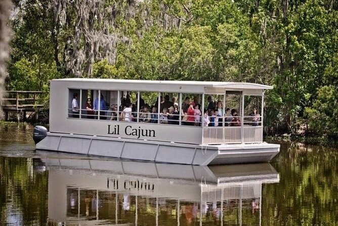 Nawlins Luxury: Pontoon Boat Swamp Tour With Transportation - Booking Information