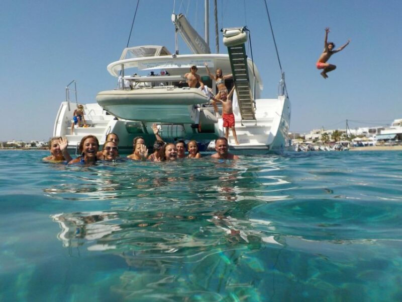 Naxos: Catamaran Cruise With Swim Stops, Food, and Drinks - Inclusions in the Cruise