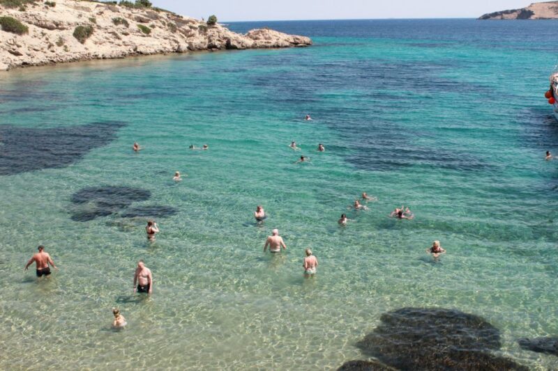 Naxos: Cruise to Rina Cave & Ano Koufonissi With BBQ Lunch - Key Points