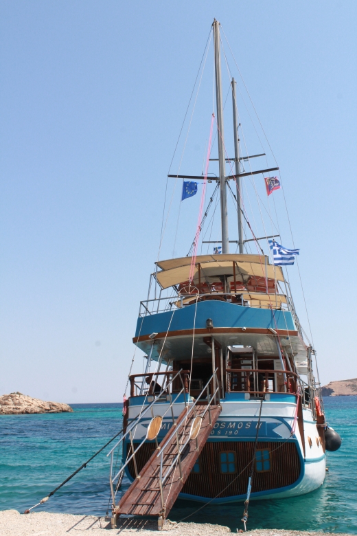 Naxos: Cruise to Rina Cave & Ano Koufonissi With BBQ Lunch - Itinerary Highlights