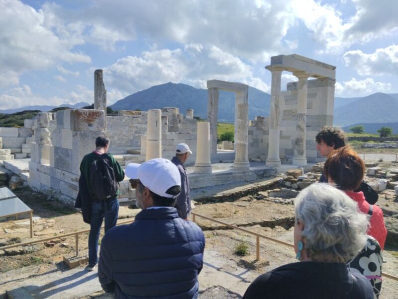 Naxos: Highlights Bus Tour With Free Time for Lunch and Swim - Temple of Demeter