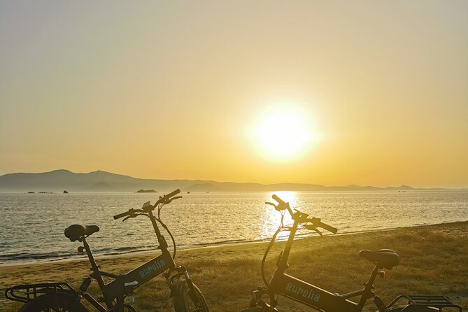Naxos Join In E-Bike Guided Tour Short.. Is The New Black - Hotel Pickup and Drop-off Services