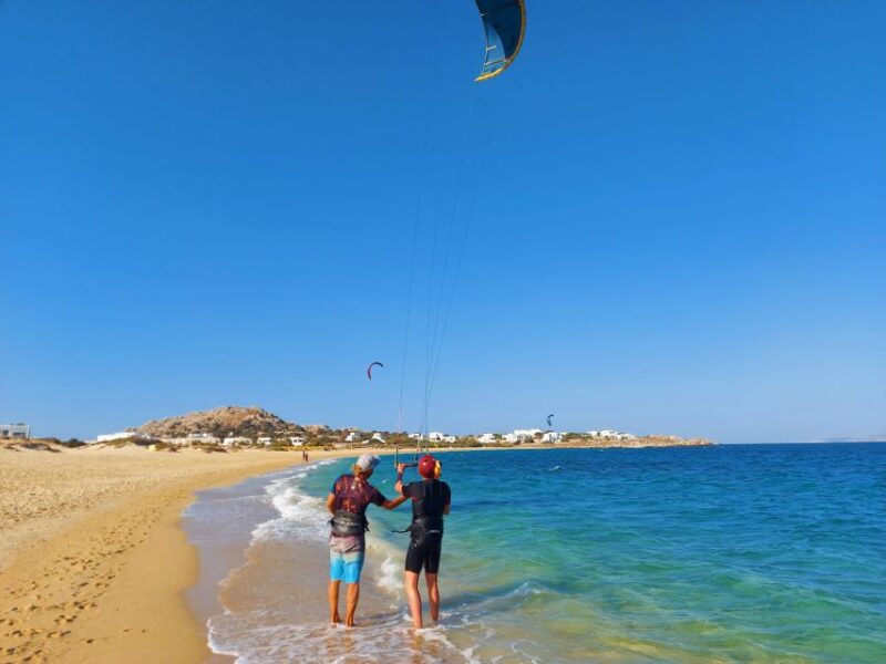 Naxos: Kitesurfing Lessons by Amouditis Kite Center - Lesson Details and Offerings