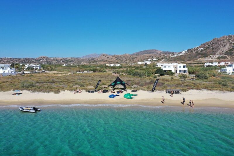 Naxos: Kitesurfing Lessons by Amouditis Kite Center - Location and Directions to Plaka Beach
